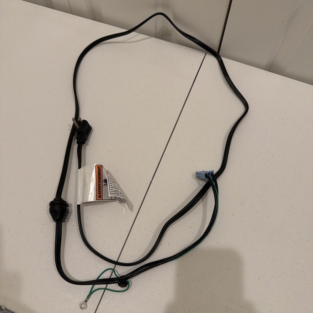 Whirlpool Maytag Washer Power Cord W10132081 OEM TESTED WORKS Kenmore 600 Series